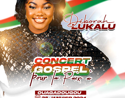 Annonce de concert Live Deborah Lukalu