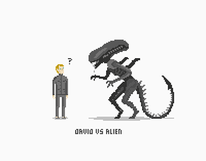 David vs Alien