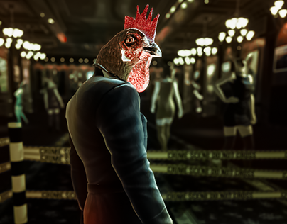 Chicken Police Game 3D