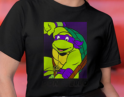 Teenage Mutant Ninja Turtles Donatello Women Shirt