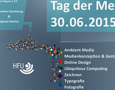 Plakat - Hochschule Furtwangen | Tag der Medien