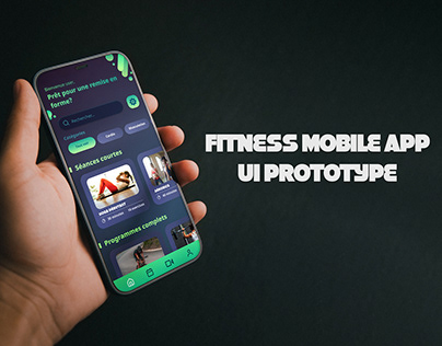 Fitness App UI Prototype