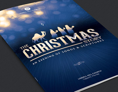 Christmas Story Church Program Template