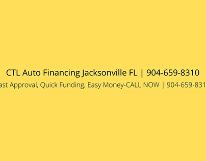 CTL Auto Financing Jacksonville FL