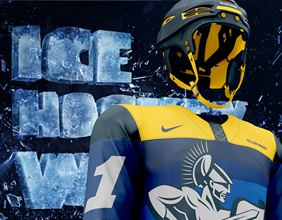 Download Free Ice Hockey Kit Mockup On Behance PSD Mockup Template