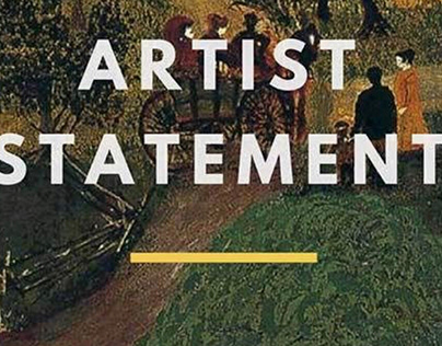 Artists Statement