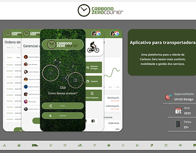 Carbono Zero: App para transportadora