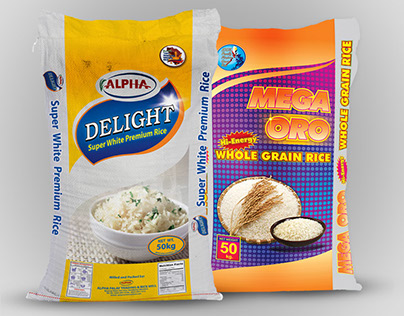 Packaging Design - Sack of Rice