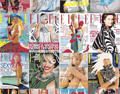 25th anniversary of Elle magazine