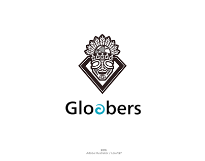 Gloobers travel platform logo.