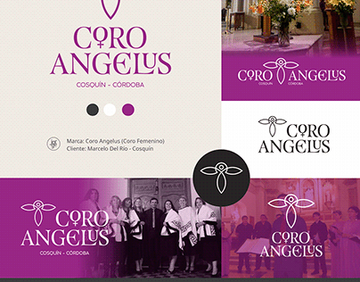 logotipo Coro Angelus