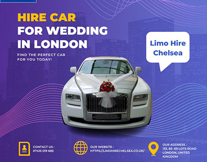 Hire The luxurious Wedding Car in London
