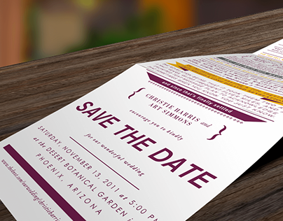 Wedding Save-the-Date Invitations