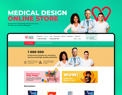 Medical design online store