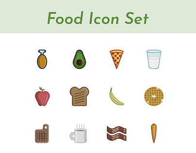Food Icon Illustrations