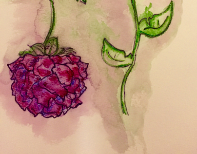 Watercolor Flower Practice
