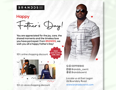 Father’s Day E-commerce Flyer