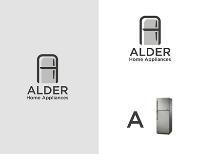 Alder Home Appliances Logo Design