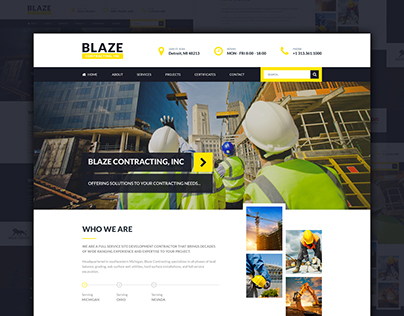 Web Design - Blaze Contracting