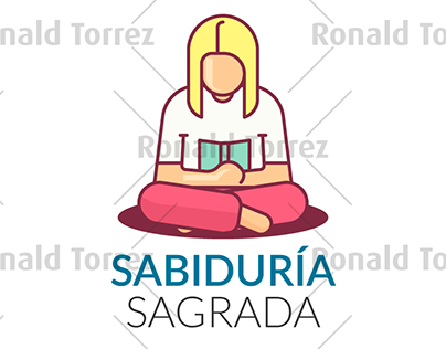Isologotipo: Sabiduría Sagrada - Alejandra Plaza