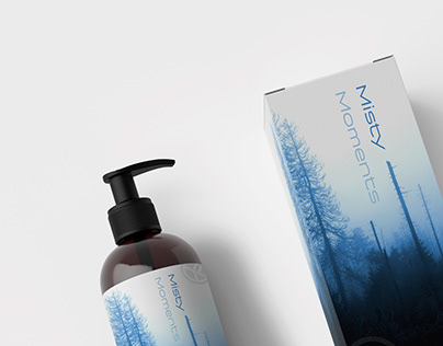 misty moments - packaging design + digital photography