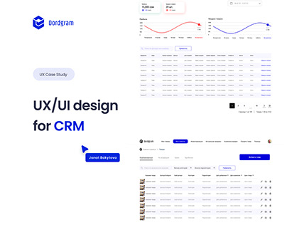 UX/UI design of CRM