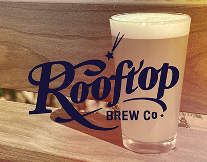 Rooftop Brewing Co Branding