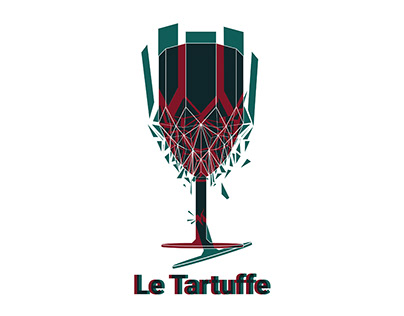 Tote bag Design for the theatrical play "Le Tartuffe"