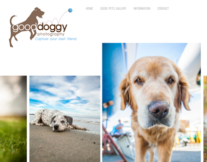 Good Doggy Photography Website