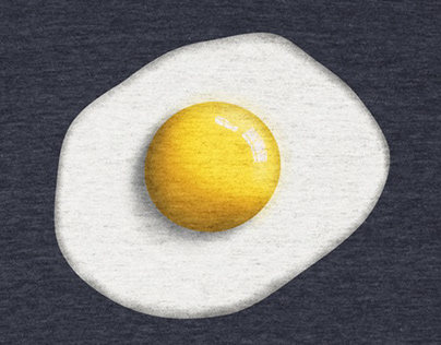 This is just a fried egg t-shirt