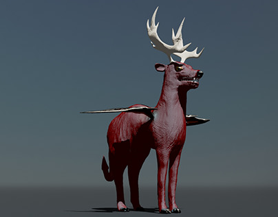 Fallen Stag Creature/Character