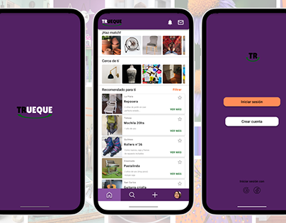 TRUEQUE App- Portfolio + prototipo