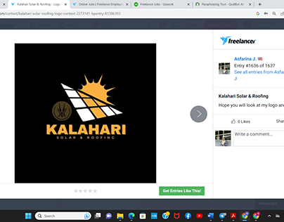 Kalahari and Roofing logo