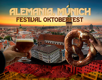 Publicidad "Festival OKTOBERFEST" Alemania, Múnich
