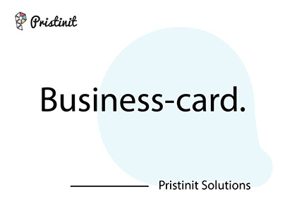 Business-card | Pristinit Solutions