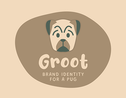Groot • Brand Identity for a Pug