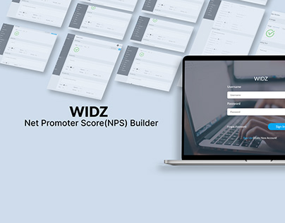 WIDZ (NPS) Builder Case study UI UX