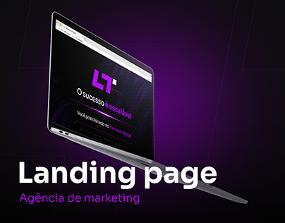 Landing page/ proposta comercial agência de marketing