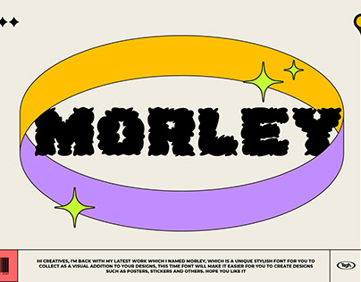 Morley display font