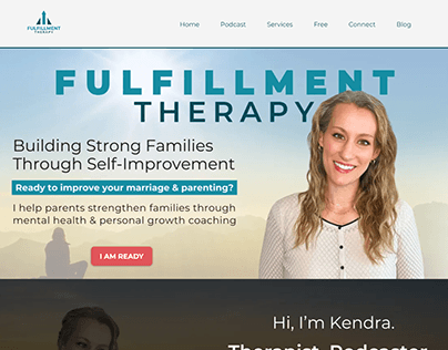 Project thumbnail - Fulfillment Therapy Website