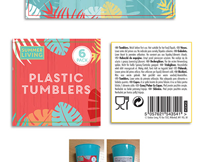 Poundland Outdoor Living Packaging
