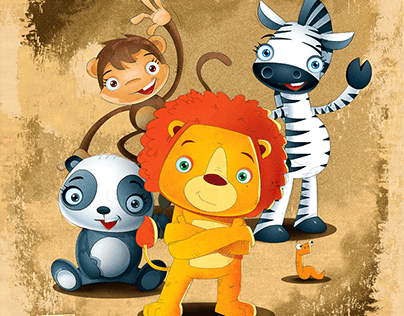 Characters made for Pryzmat Publishing house