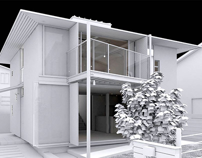 Premium course Hybrid wooden house - Vol 1 - 3D MaxVray