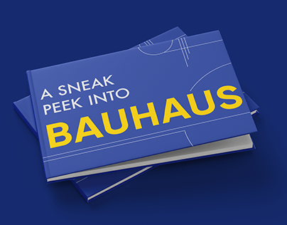 A sneak peek into Bauhaus - Book design