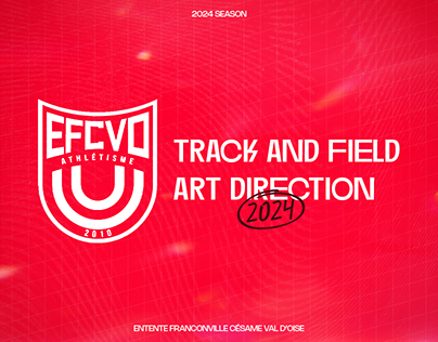 EFCVO - Track and Field - '24 Art direction