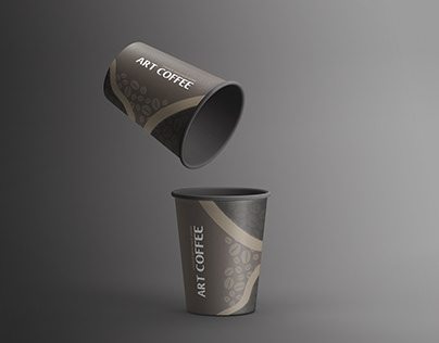 Дизайн стаканчиков для "ART COFFEE"