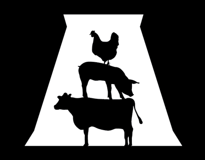 Radford's Meat Market Logo Design