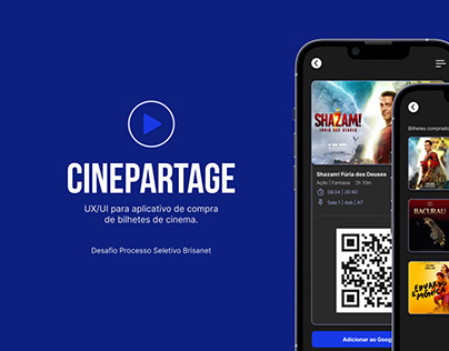 UX/UI | App para compra de ingressos de cinema