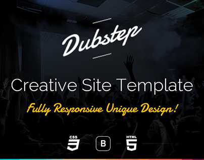 Dubstep - Creative Site Template