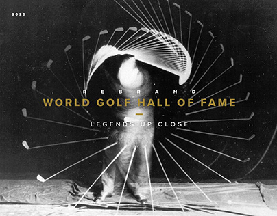 World Golf Hall of Fame Rebrand Concept